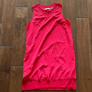 Red Athleta Zephyr Dress